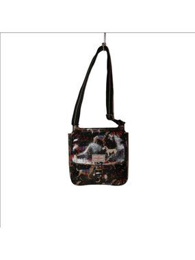 Cath Kidston Origina. Crossbody w. Hunting Dogs NWOT